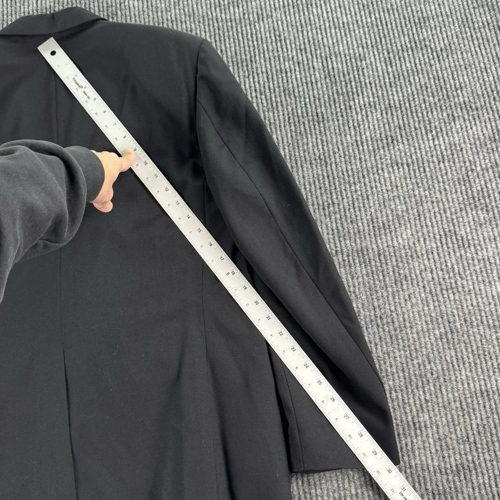 Polo University Club Tuxedo Jacket 42 S Black Wool Luxury Designer Ralph Lauren